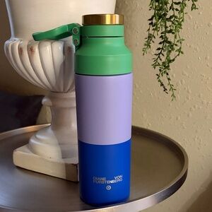 Diane Von Furstenberg Green, Purple, and Blue Thermos